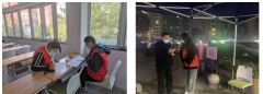 助理疫情防控，中建铁投浙江公司志愿者